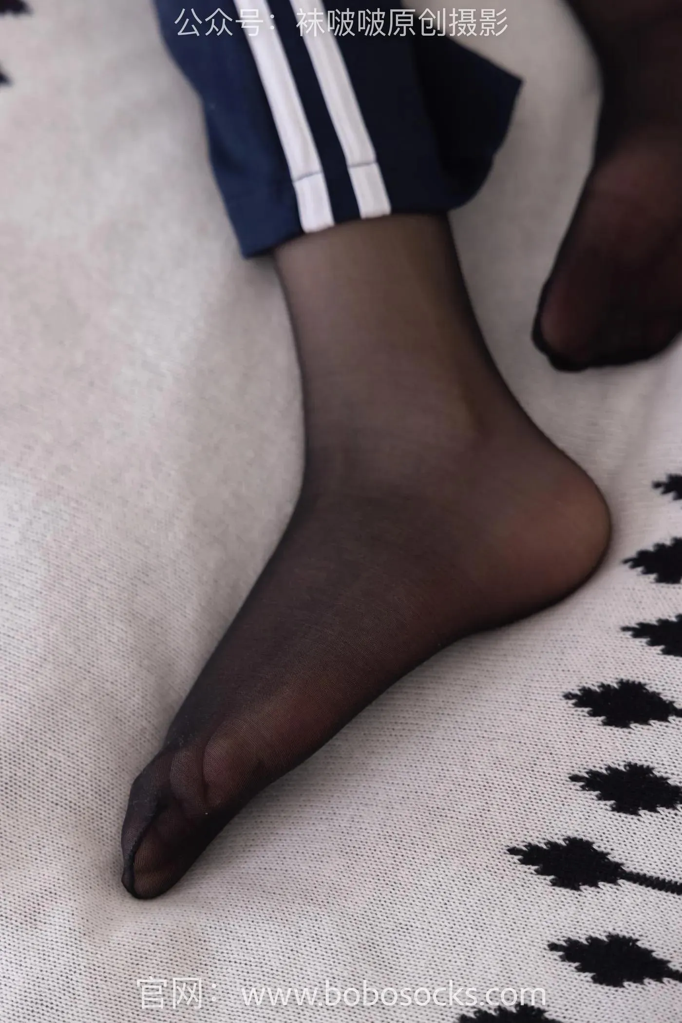 [BoBoSocks袜啵啵]NO.135 小甜豆-高跟鞋、黑丝（脚尖透明款）、裸足 [140P]插图7
